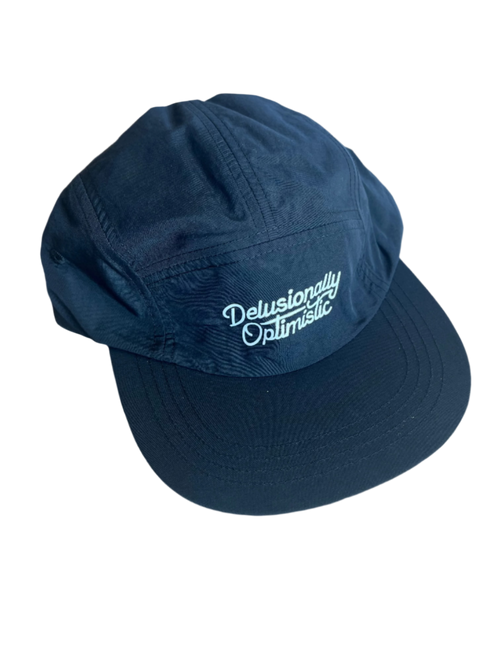 DO 5-Panel Black Running Hat